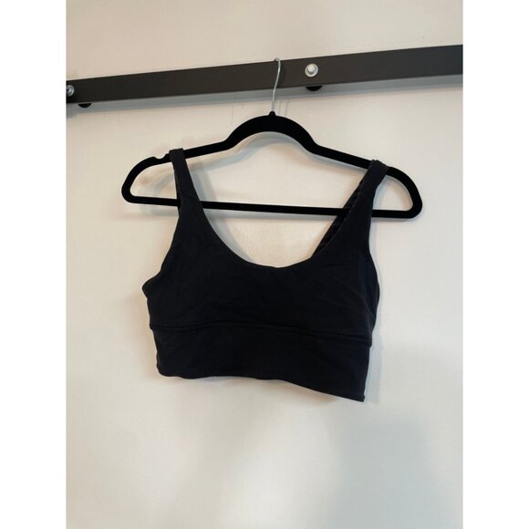 Lululemon Align Reversible Bra Size 8 Light Support A/B Cups Black Tiger Stripe - Picture 8 of 9